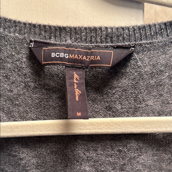 BCBG MAXAZARIA Gray Zippered Tunic Dress - Picture 2 of 7